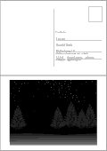 PC/GEOS GeoWrite Weihnachtskarte