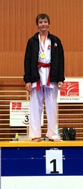 Keith Mader, 1. Rang, Kumite U14 +51kg