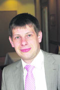 Dr. Christoph Maurer sprach über die Folgen des Atomausstiegs. WZ-FOTO: Knothe