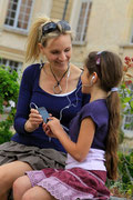 Visiter le Château des Princes de Condé à deux, avec les enfants, entre amis avec un un audio-guide gratuit de la Fée Clarine..  [Cliché Château de Condé - Anne-Sophie Flament - ADRT Aisne 02]