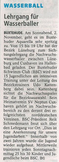 Buxtehuder Tageblatt vom 01.11.2013