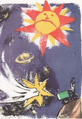 affiche du spectacle de théâtre jeune public Marchand de soleil