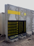 Bomb wall