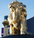 lion MGM Las Vegas avec Las Vegas Bon Plan