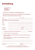 Anmeldeformular