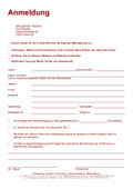 Anmeldeformular
