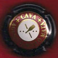 PLACA DE CAVA - AGUSTÍ TORELLÓ (COLOR ROJO) CÓDIGO DE CATÁLOGO - COL:CV-ES-0242 (USADA) 1€.