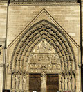 Le portail de la Vierge