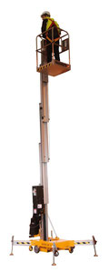 Alquiler elevador unipersonal