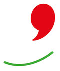 Logo Komma7 Lächeln