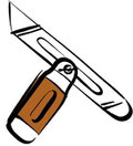 Cutting edge(刃の先端)、転じて最先端