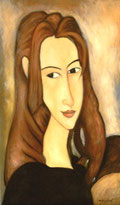Jeanne Hebuterne  Amedeo Modigliani