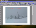 GeoWrite Postkarte Frohes Neues Jahr