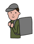 配達パートナーのイラスト