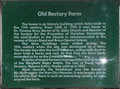 Rectory Farm plaque