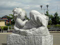 Sculpture at Castle Vale shopping centre