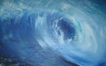 Onde, 2014, Acryl auf Leinwand, 70x90x2 cm, 680 €