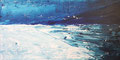 Sehnsucht nach Meeresrauschen, 2020, Acryl auf Leinwand, 50x100x5 cm, 780 €