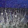 Sinfonie in blau II, Acryl auf Leinwand, 40x40x4 cm
