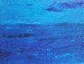Sinfonie in blau III, Acryl auf Leinwand, 40x50x4 cm, 480 €
