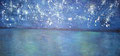 Notte stellata, 2014, Acryl auf Leinwand, 50x100x2 cm, 790 €