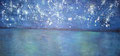 Notte stellata, 2014, Acryl auf Leinwand, 50x100x2 cm, 330 €