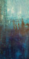 The blue mood, 2019, Acryl auf Leinwand, 100x50x4 cm, 