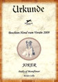 Bester Hund des Vereins 2009