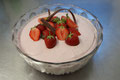 Erdbeermousse