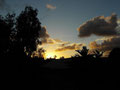 sunset vom Homestay-Huus us