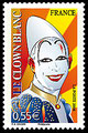 2008 -  Le cirque à travers le temps - Le clown blanc dessiné par Pierre André Cousin