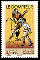 2008 -   Le cirque à travers le temps - Le dompteur dessiné par Pierre André Cousin
