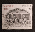 1980 - ITALIE - yt IT 1470 - URBINO - Oratoire de San Giuseppe dessiné par Eros Donnini (1928)