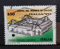 1990 - TIMBRE ITALIE - yt IT 1852 - Stadio Ferraris, Genua COUPE DU MONDE