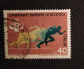 1974-yt IT 1180- Les 11ème championnats d'Europe d'athlétisme ont eu lieu du 2 au 8 septembre 1974 au Stade olympique de Rome.