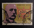 1972 - ITALIE - yt IT1092 - Giovanni Verga (1840-1922) écrivain italien représentant du verisme dessiné par Bellanca, Mele et A. de Stefani
