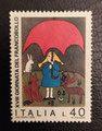 1976 - ITALIE - yt IT 1278 - 18ème journée du timbre  dessiné par M. Palazzo