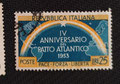 1953 - yt IT 660 - 4ème anniversaire de l'Organisation du traité de l'Atlantique nord