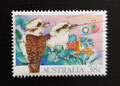 1990 AUSTRALIE - Noël - Martin chasseur géant -  kookaburra -