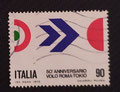 1970 - yt IT 1046  Vol Rome Tokyo - Dessiné par Piludu Salaroli