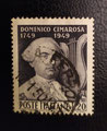 1949 - ytIT553- Domenico Cimarosa est un compositeur italien, né le 17 décembre 1749 à Aversa, et mort le 11 janvier 1801 à Venise dessiné par E. Pizzi