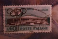 1960-ytIT817- Jeux Olympiques d'été à Rome dessiné par Marangoni