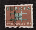 1963-ytIT 896 - Europa dessiné par Arne Holm