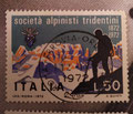 1972-ytIT1105- 100 ans de la Société de tridentin Alpinistes association opérant dans la montagne italienne province de Trento. Dessiné par Alceo Quieti