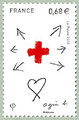 2015 - yt 5001 - Carnet la Croix rouge est faite d'amour et de courage - Timbre 1