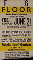 June 21, 1977 - Maple Leaf Gardens, Toronto, Ontario, Canada