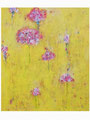 L'ascension-fleurs, huile sur toile, 65x50cm, 2011