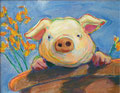 『Summer of pig 』　　oil on canvas　　318×410