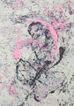 2007 Frau rosa-lila1 100x120cm