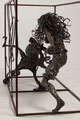 Tentacles - Size (cm): 88x42x60 - metal sculpture
